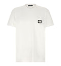 Cotton T-Shirt With Branded Tag