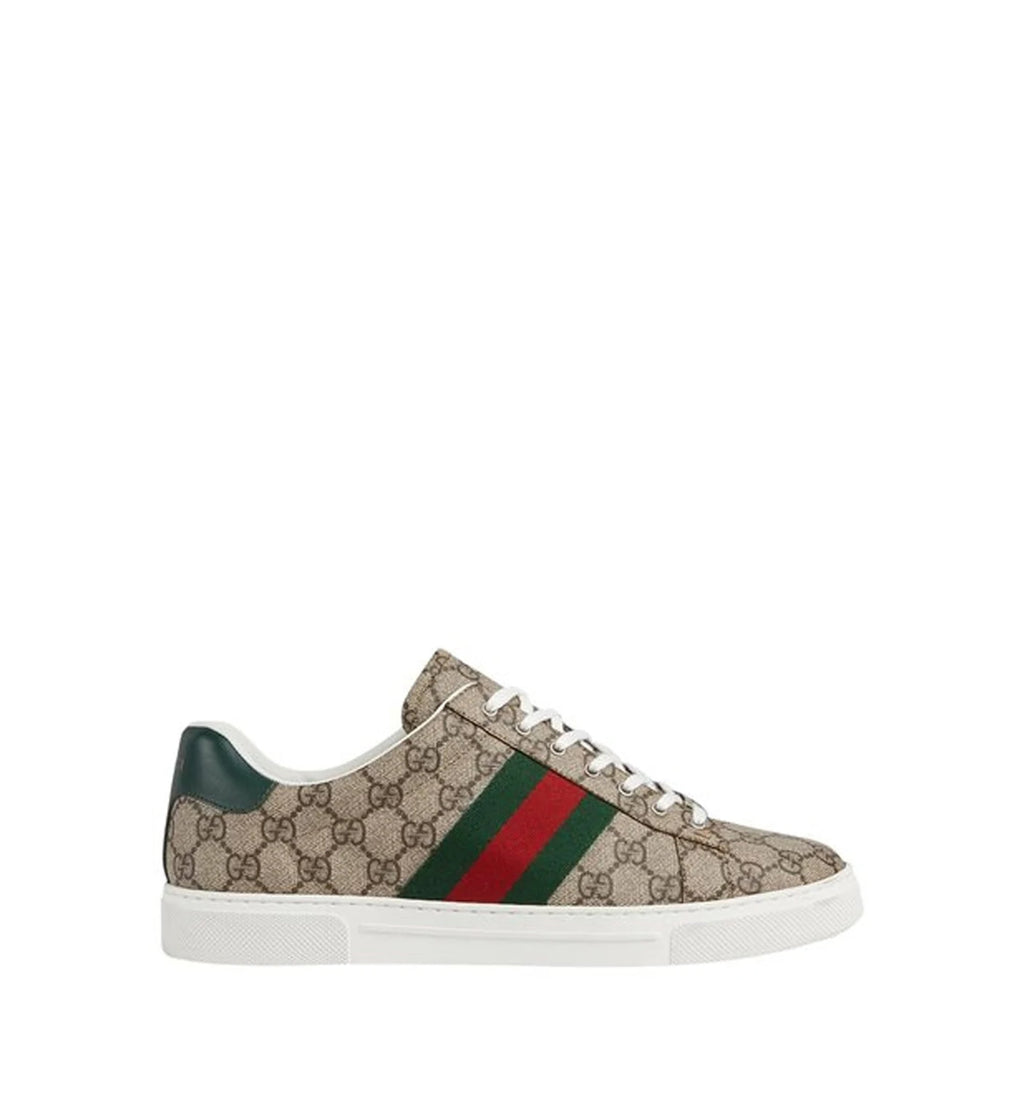 Men's Gucci Ace Sneaker With Web