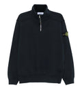 Quarter-zip Logo-patch Sweater