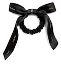 Celine Small Bow Scrunchy In Silk