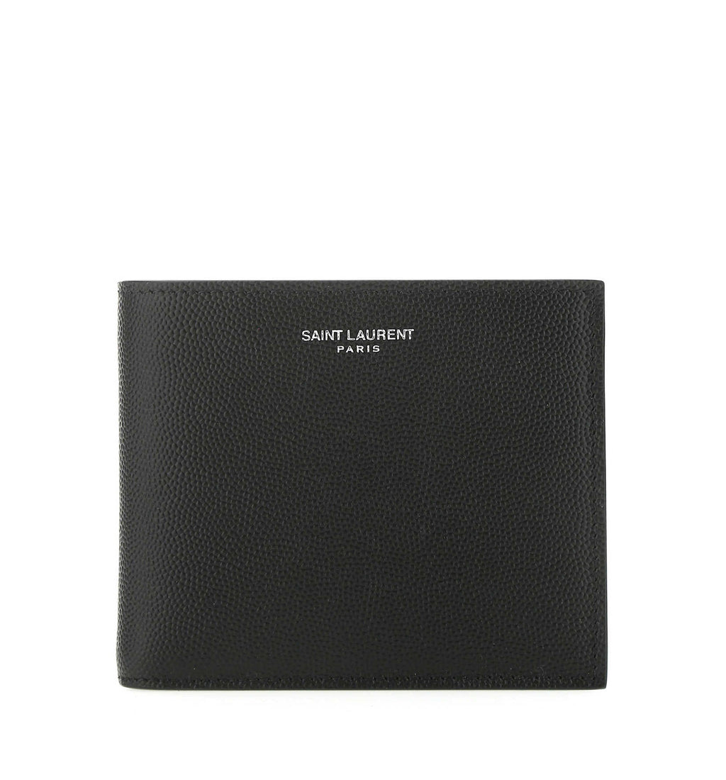 East/West Wallet In Grain De Poudre Leather