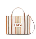 Small Woody Loop tote bag in canvas