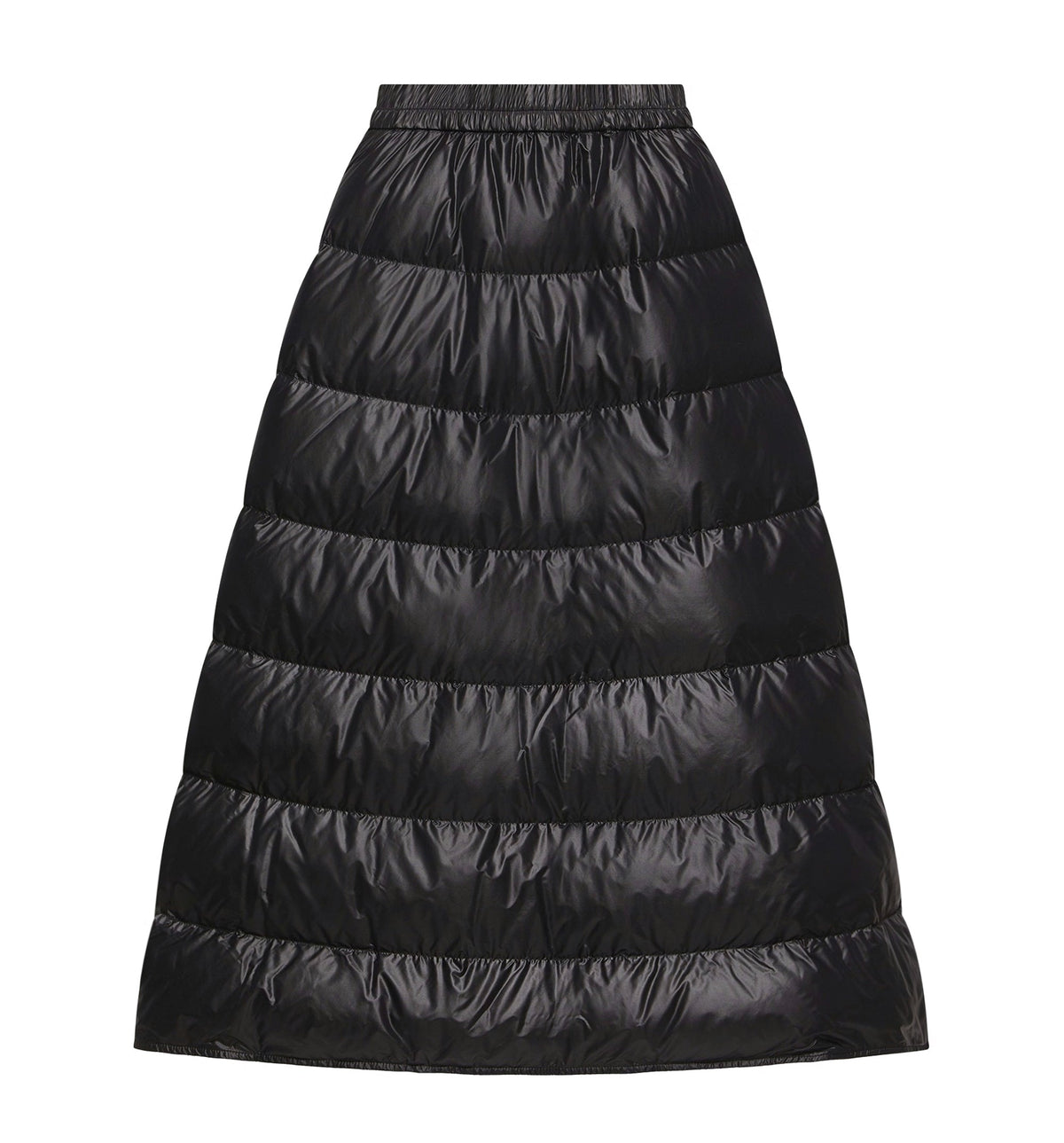 A-Line Down Midi Skirt
