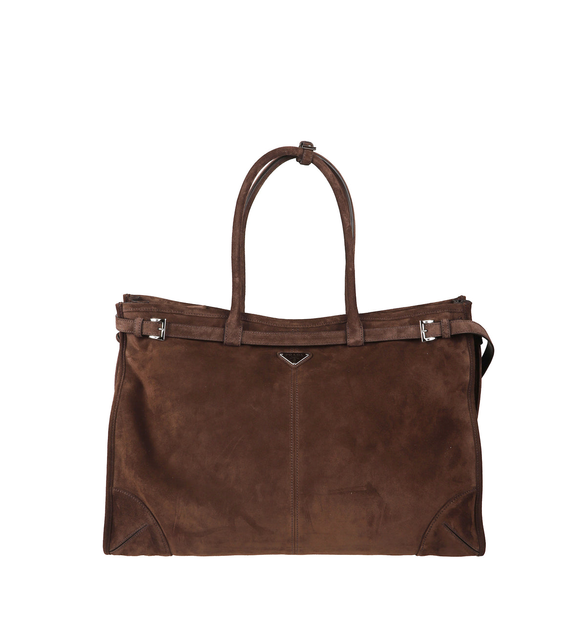 Prada Bonnie suede tote bag