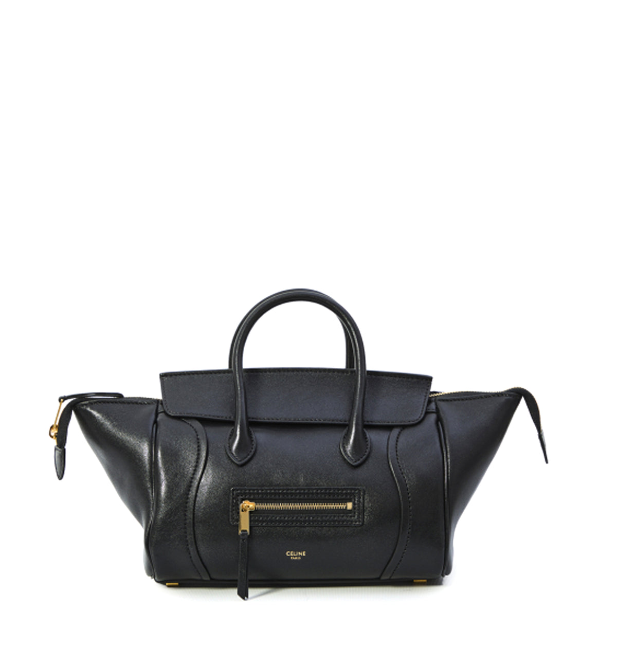 Little Luggage in Supple Shiny Lambskin