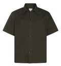 Light Cotton Twill Shirt - Khaki