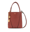 Small Chloé Spin tote bag in grained leather