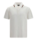 Cotton jersey piquet polo shirt