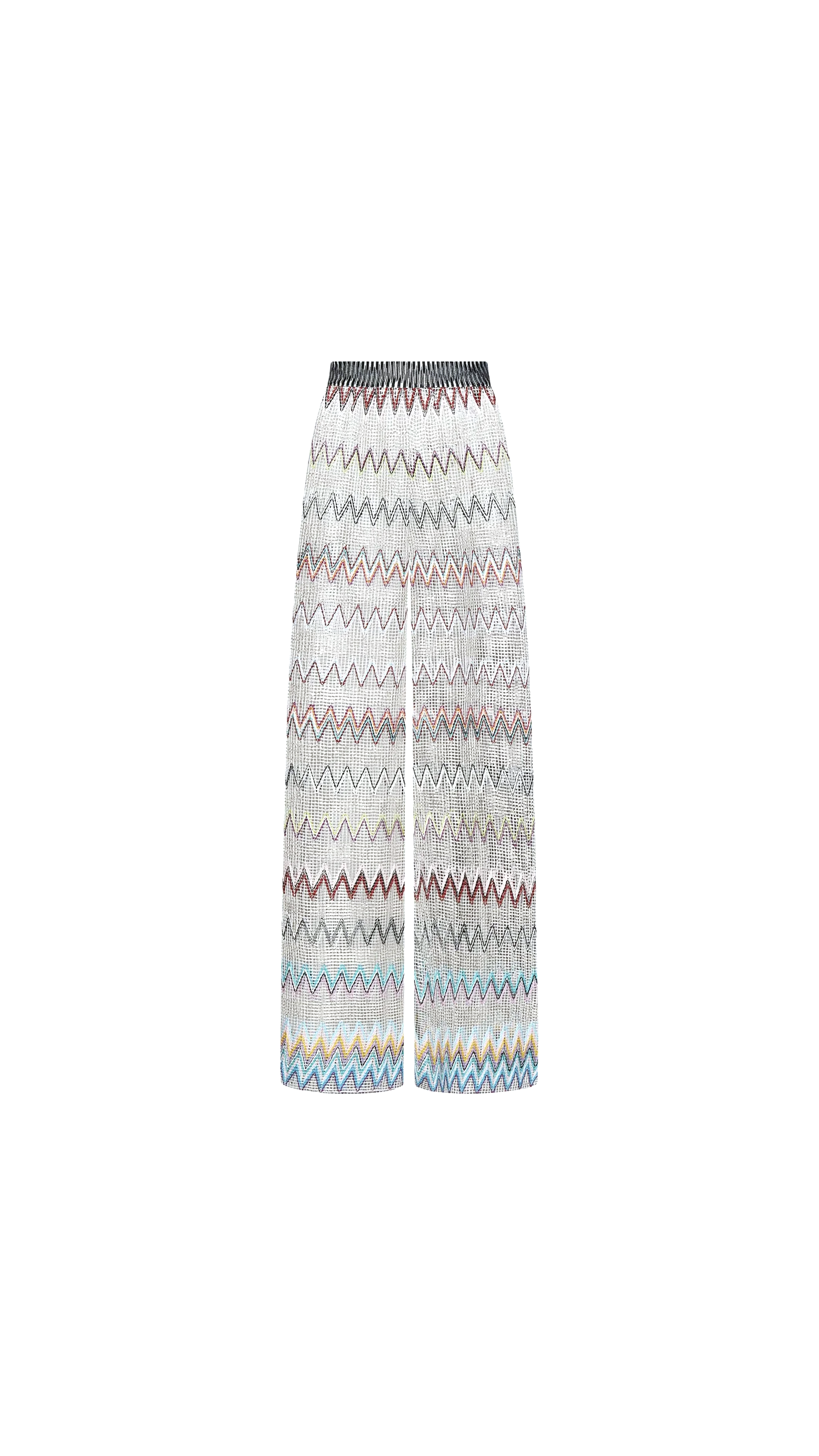 Mesh Pants - White