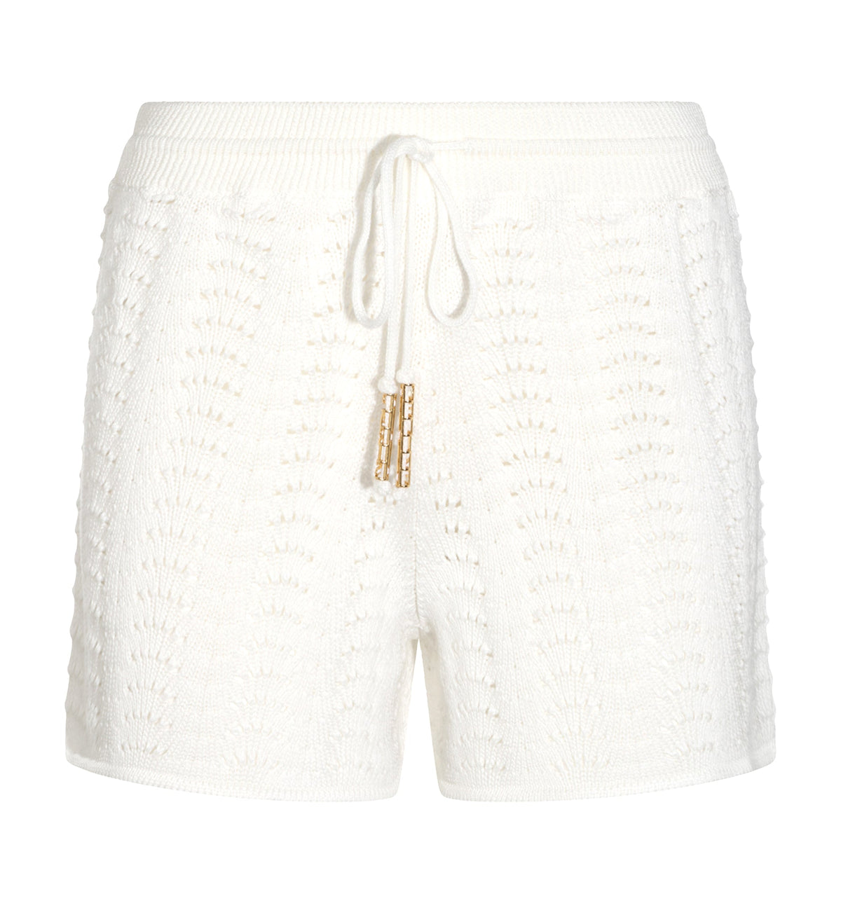 Mini Shorts In Cotton Pointelle