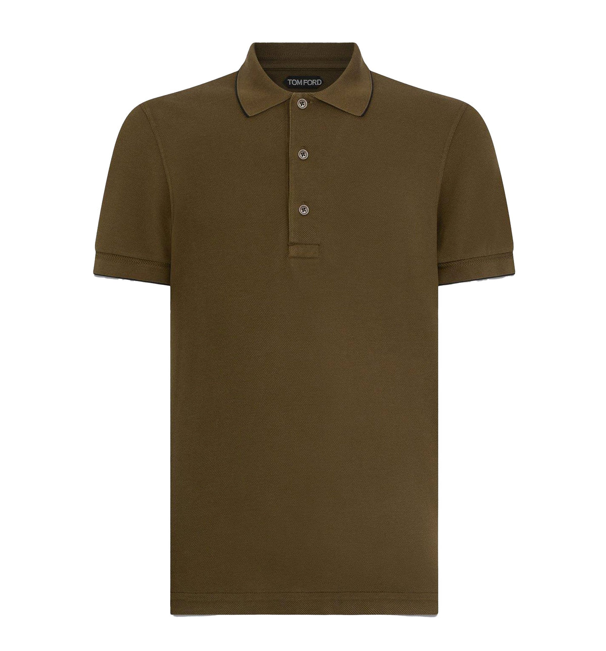 Piquet cotton polo shirt