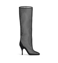 KNEE BOOTS IN MESH