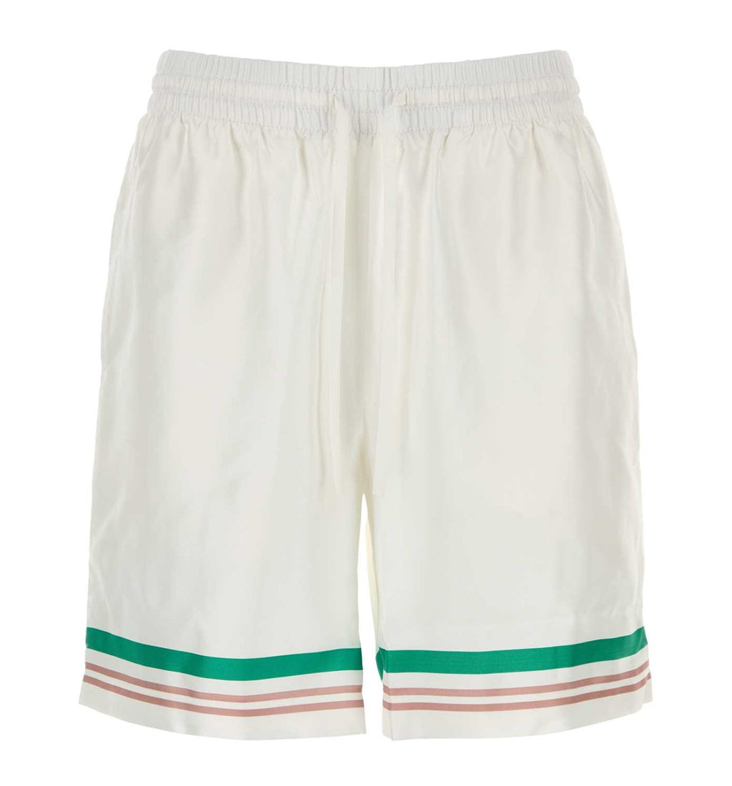 Casa Way Silk Satin Shorts