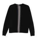Knit wool sweater with muted Web