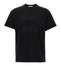 T-shirt in Cotton with GIVENCHY Paris Embroidery