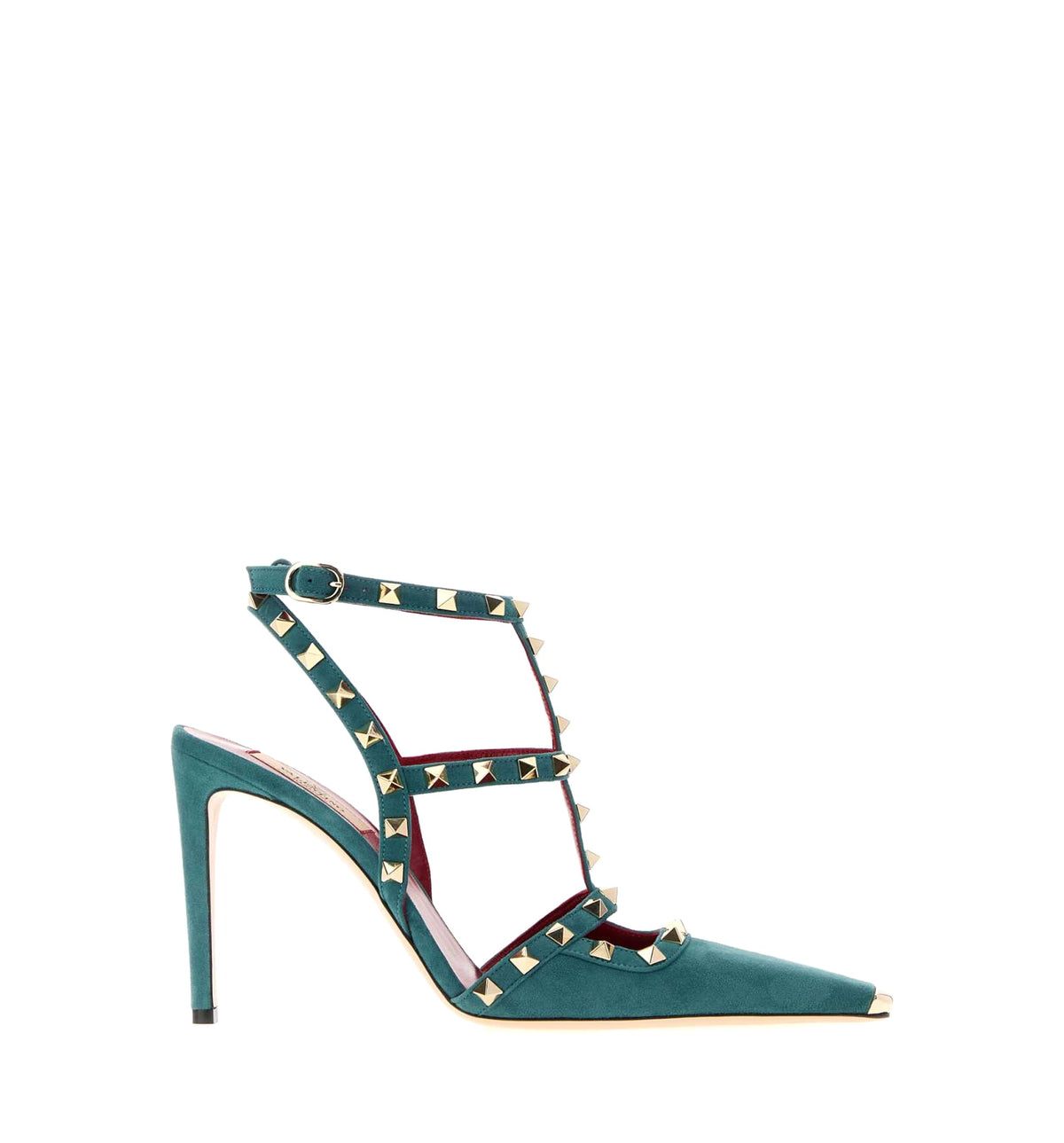 Rockstud Suede Pumps 100mm