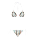 Multi-Technique Mixed Viscose Lamé Bikini