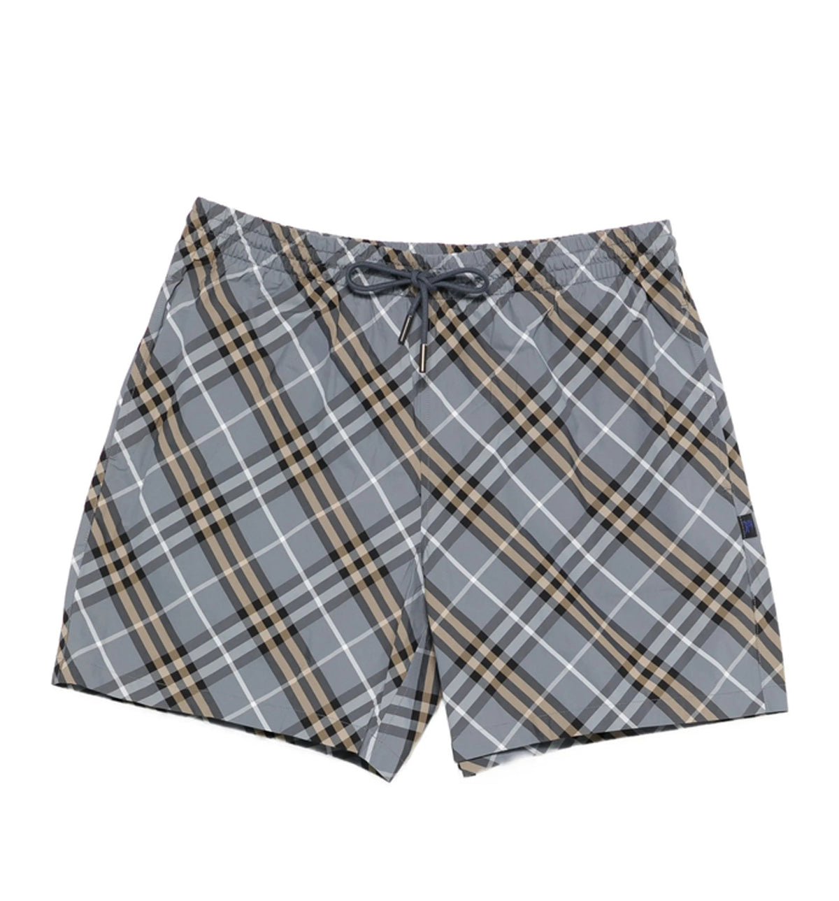 Check Swim Shorts