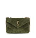 LouLou Puffer Toy suede Shoulder Bag