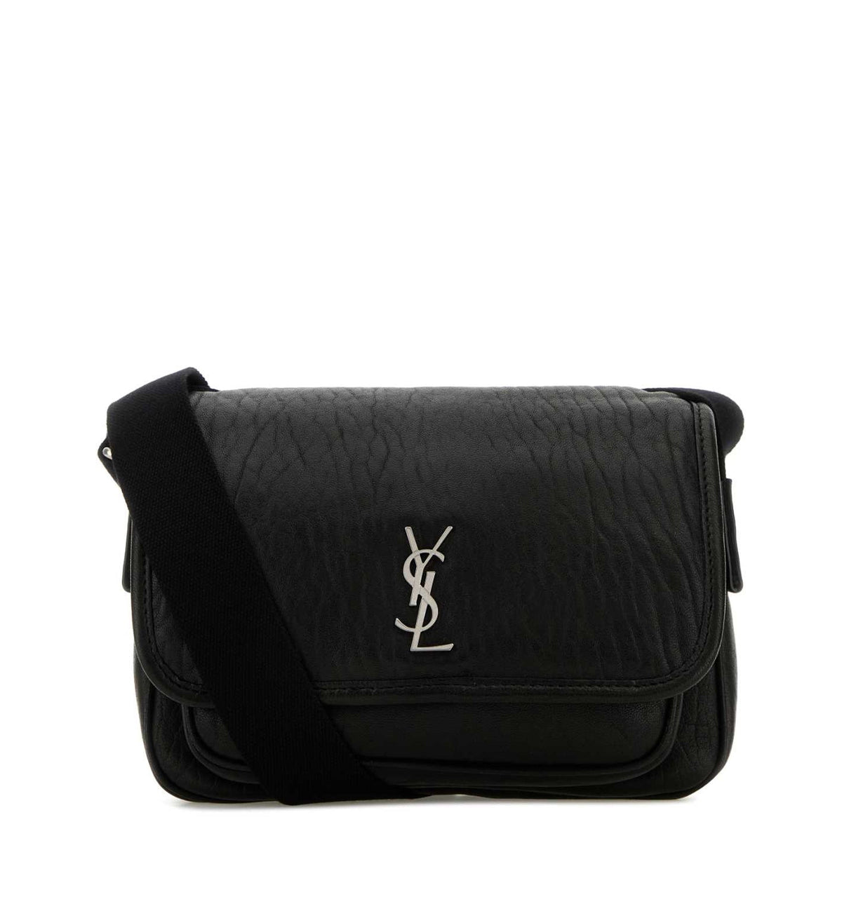 Niki Small Messenger in Grained Lambskin