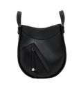 Hammock Slice Bag in Shiny Calfskin