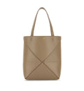 Mini Puzzle Fold Tote In Shiny Calfskin