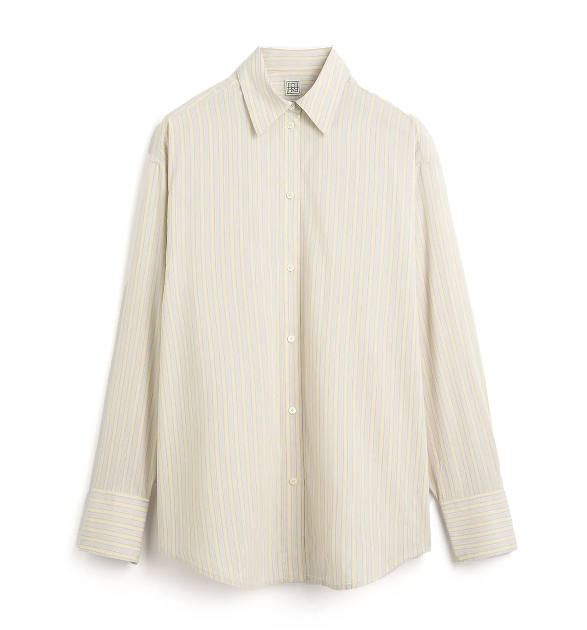 Oversized striped shirt