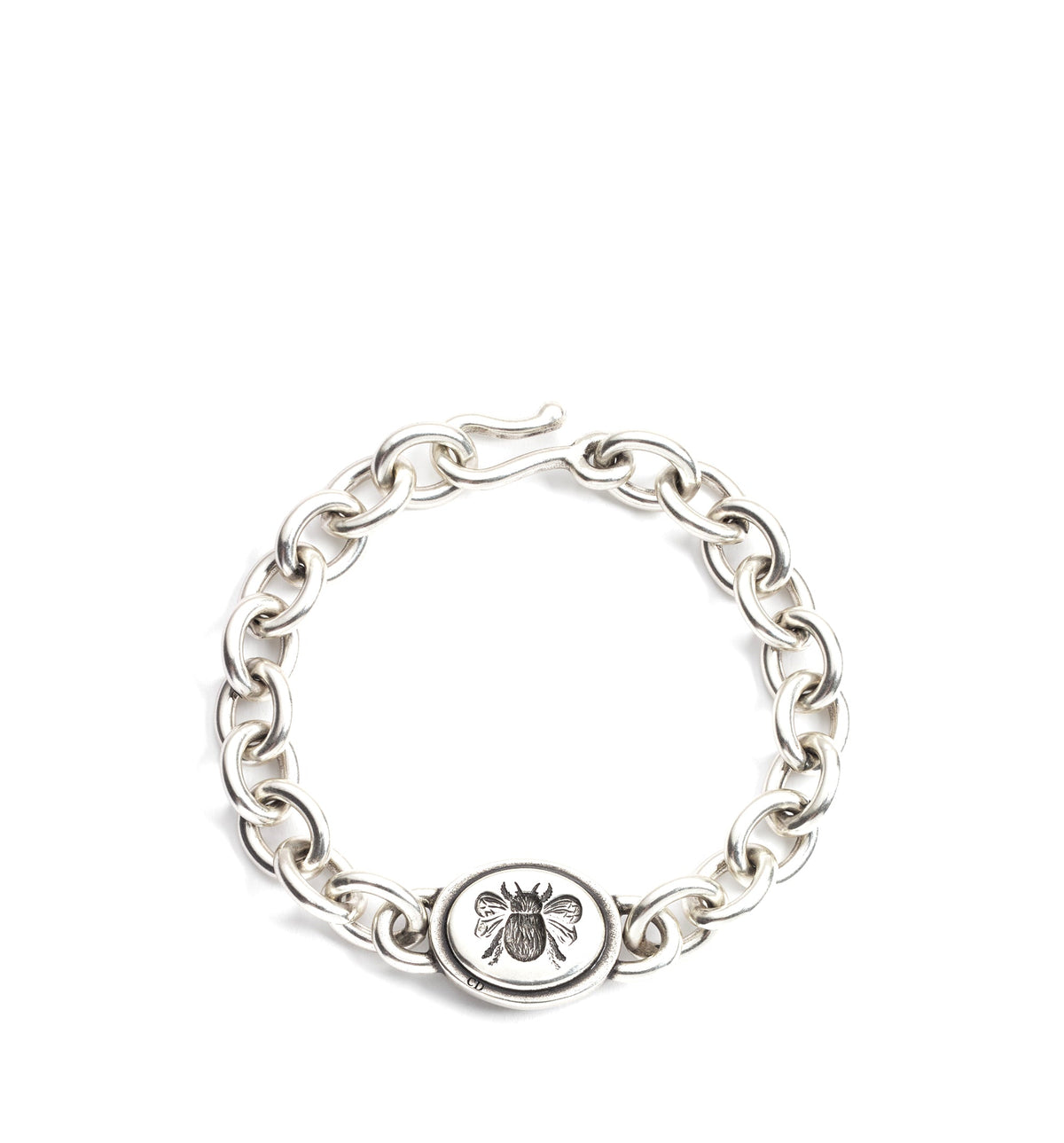 "Cameo Bee Chain Link" bracelet