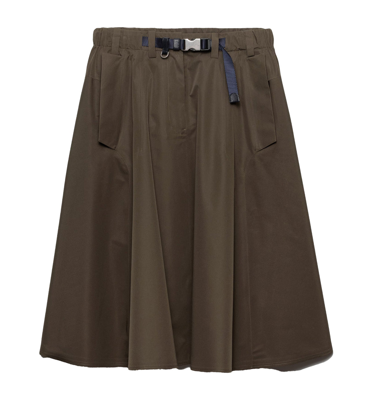 Technical fabric circle skirt