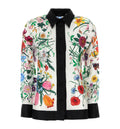 Printed silk shirt