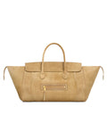 Medium New Luggage In Suede Calfskin