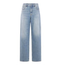 Cotton Denim Pants