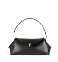 T-lock leather shoulder black