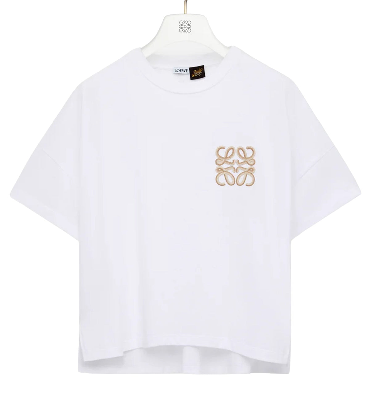 Boxy fit T-shirt in cotton