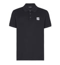 Embroidered cotton polo