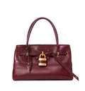 Small Paddington Sling top handle bag in soft leather