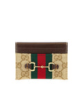 Gucci Horsebit Web card case