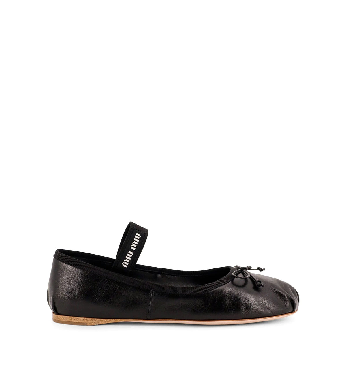 Leather ballerinas