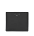 Saint Laurent Paris East/West Wallet With Coin Purse In Grain De Poudre Leather