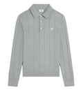 Polo In Fine Silk And Cotton