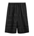 Monogram Silk Pajama Shorts