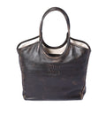 Ivy leather tote bag