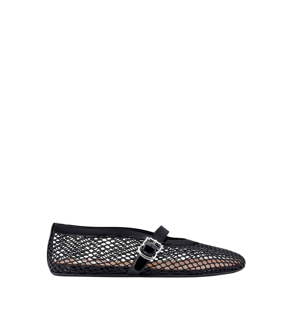 Fishnet Ballet Flats