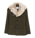 Faux-fur Collar Jacket