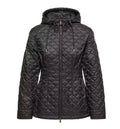 Arum Hooded Mid-Length Down Jacket