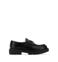 Brushed Leather Loafers
