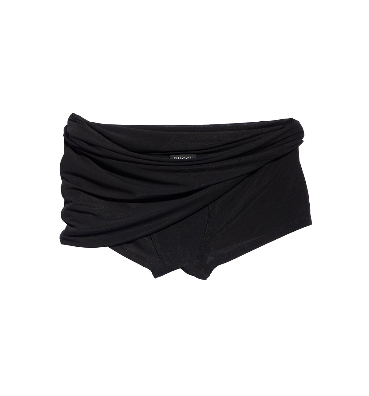 Crêpe Jersey Draped Shorts