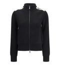 Wool And Cashmere Zip Cardigan