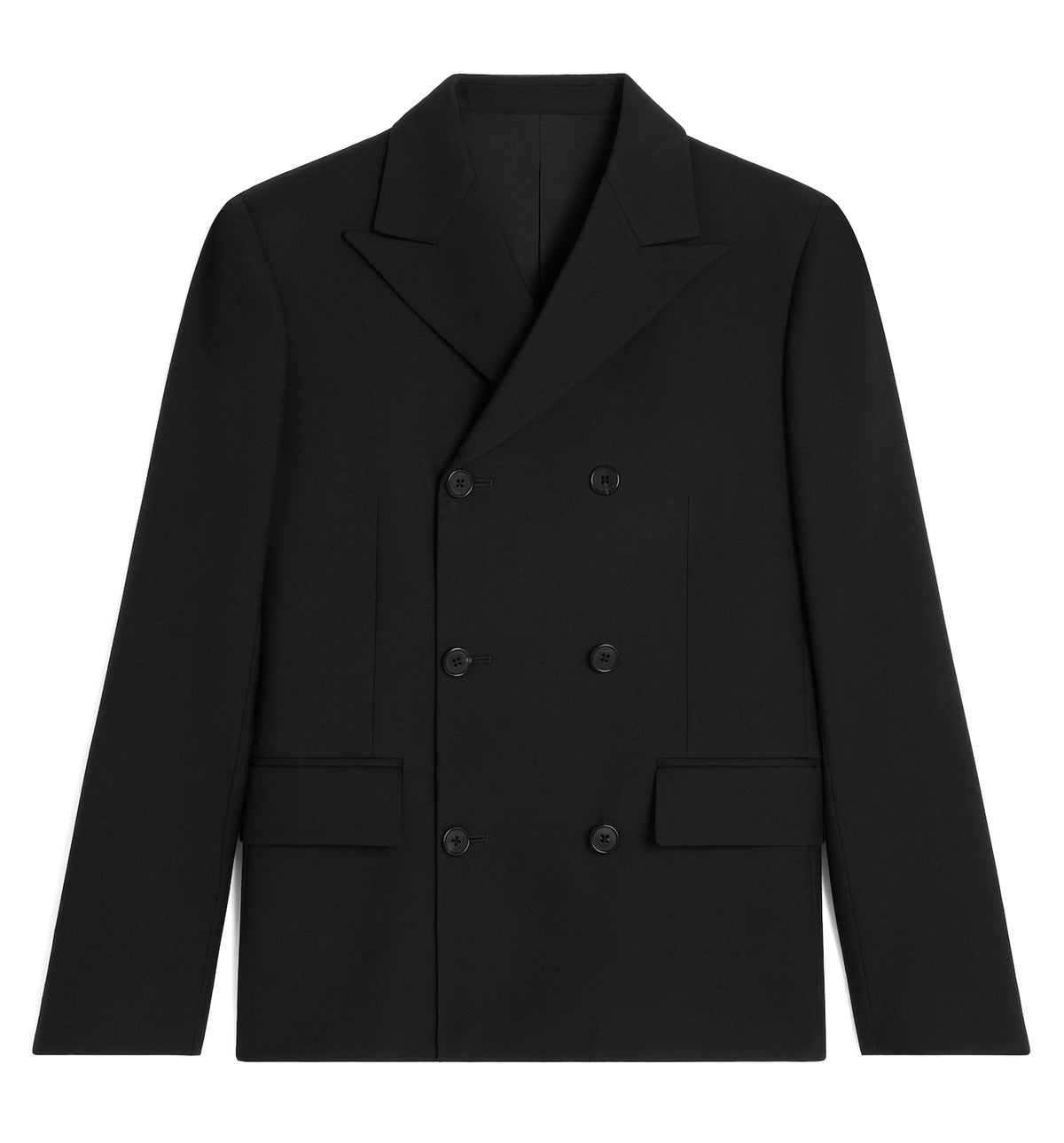 Tailored Jacket In Wool Gabardine