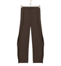 Trousers in cotton and silk